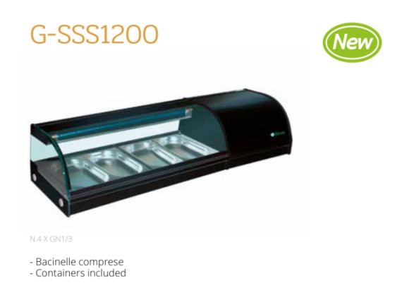Vetrina refrigerata Forcar per Tapas G-SSS1200